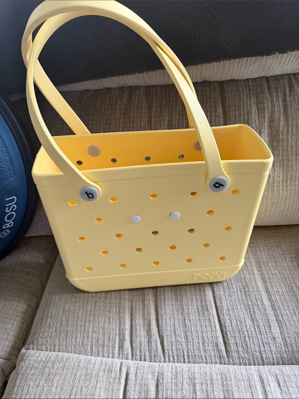 Bogg baby yellow Tote Apx 14 by 12